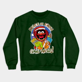 Peace on Earth! Gimme Presents Crewneck Sweatshirt